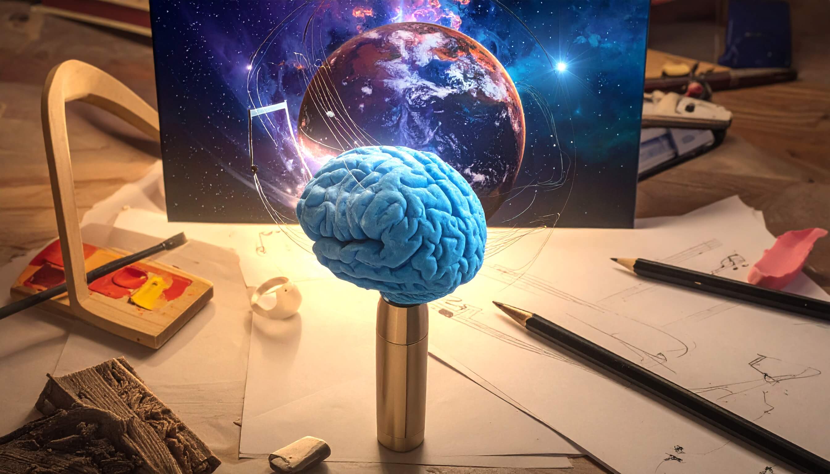 AI in Creative Arts: From Music to Digital Painting