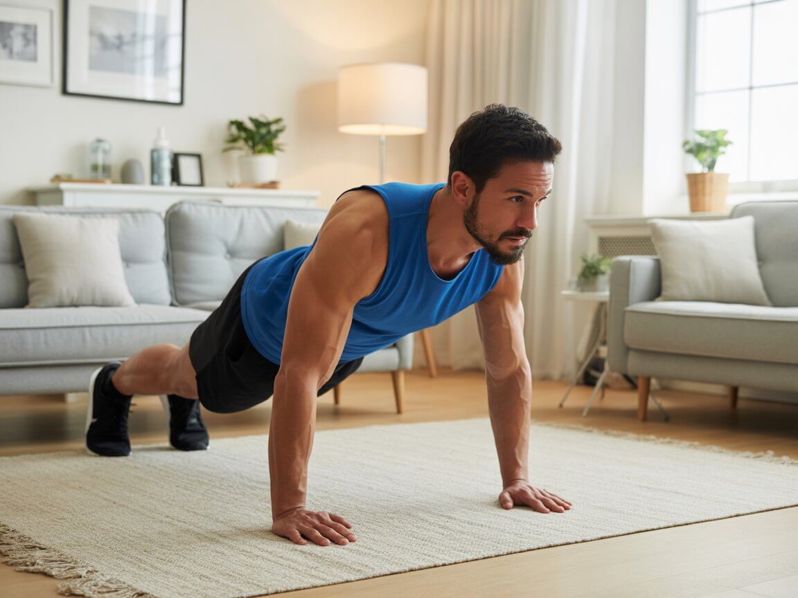 Cardio et renforcement : plan d’entraînement complet pour brûler les graisses à la maison