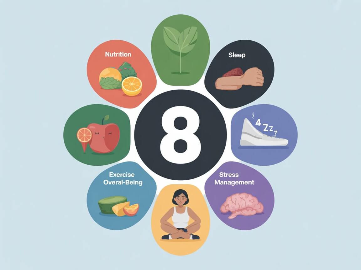 Les 8 piliers d’une santé optimale pour un bien-être durable