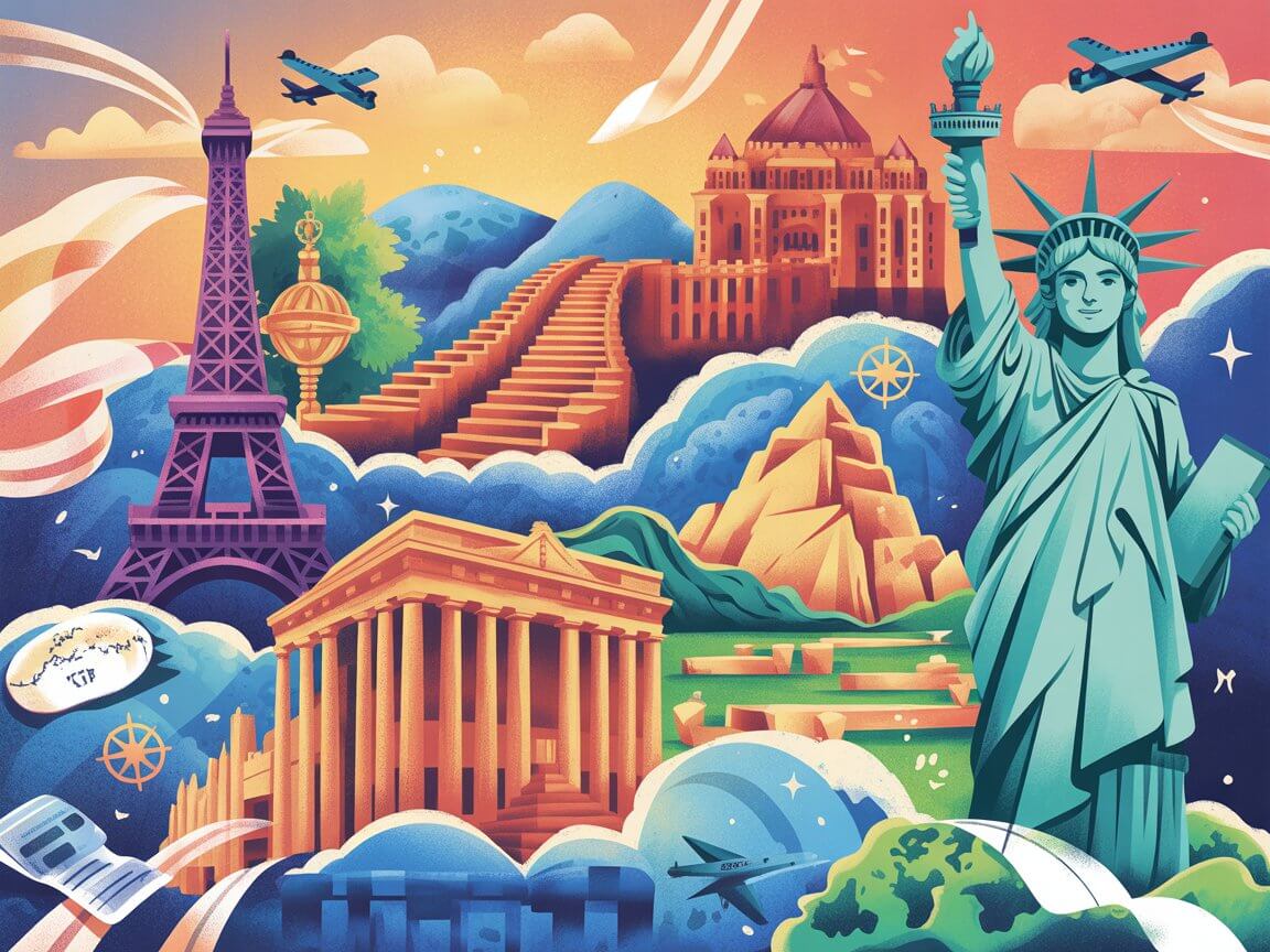 Les destinations incontournables pour vos voyages en 2025